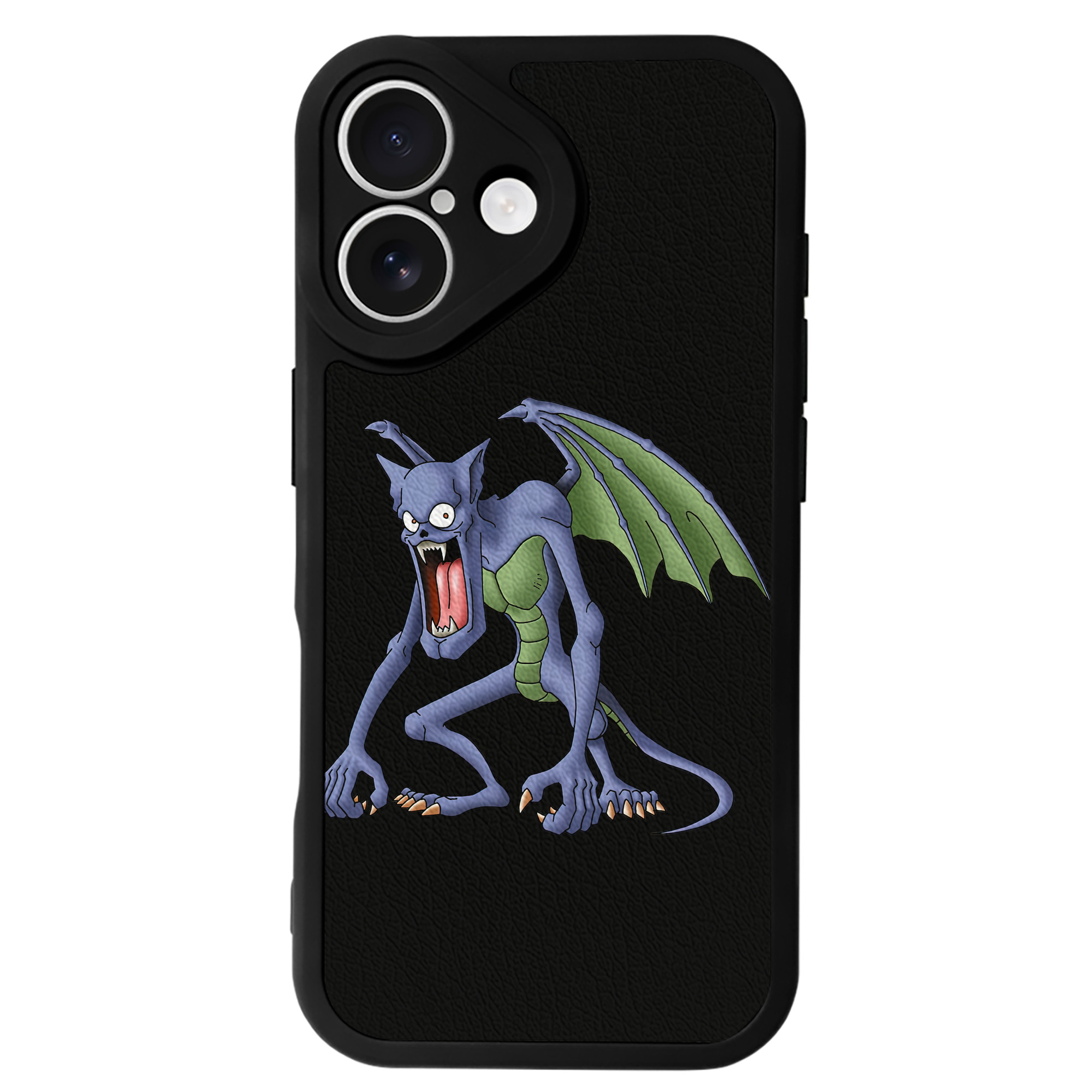 （画像用） ドラゴンクエスト Doragon Kuesuto Dragon Quest 【iPhone 16シリーズ対応】シリコンスマホケース（レザー調） 材質：シリコン